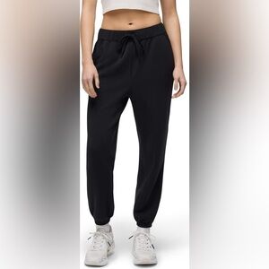 Prana Shea High Waist Drawstring Joggers Black Size Medium